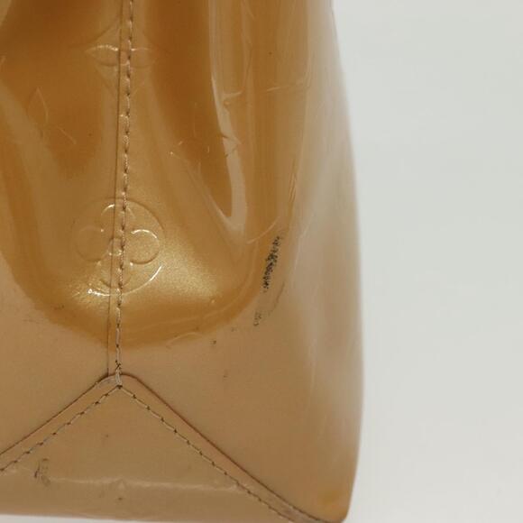 LOUIS VUITTON Monogram Vernis Reade PM Hand Bag Noisette M91334 - Picture 4 of 16